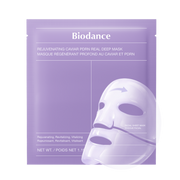 Regeneruojanti hidrogelinė veido kaukė "Rejuvenating Caviar PDRN Real Deep Mask",