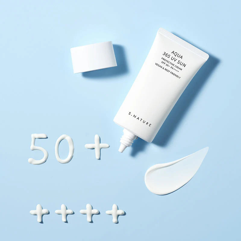 Apsauginis veido kremas "Aqua 365 UV SUN Protective Cream SPF50+ PA++++", 40 ml
