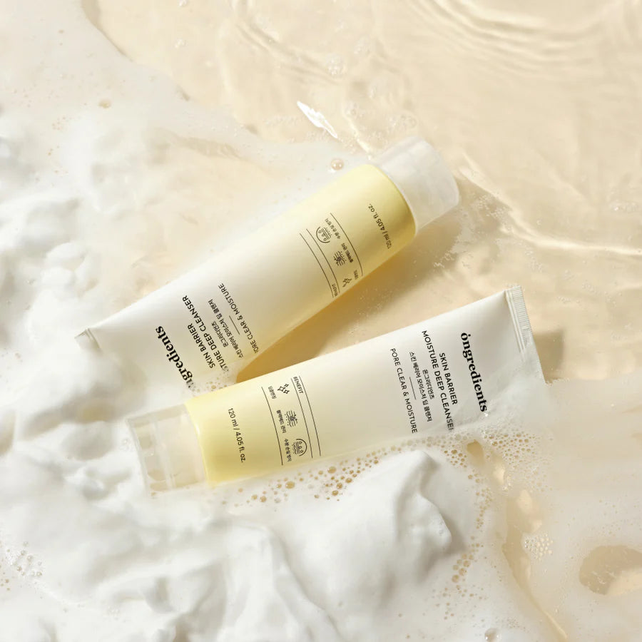 Drėkinantis veido prausiklis "Skin Barrier Moisture Deep Cleanser", 120 ml