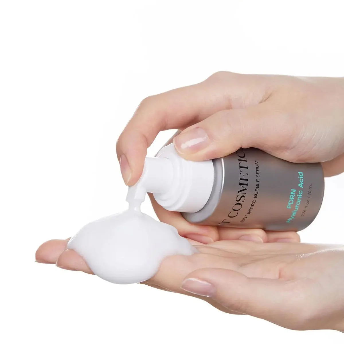 Veido serumas su hialurono rūgštimi "Mint Micro Bubble Serum, PDRN Hyaluronic Acid", 70 ml