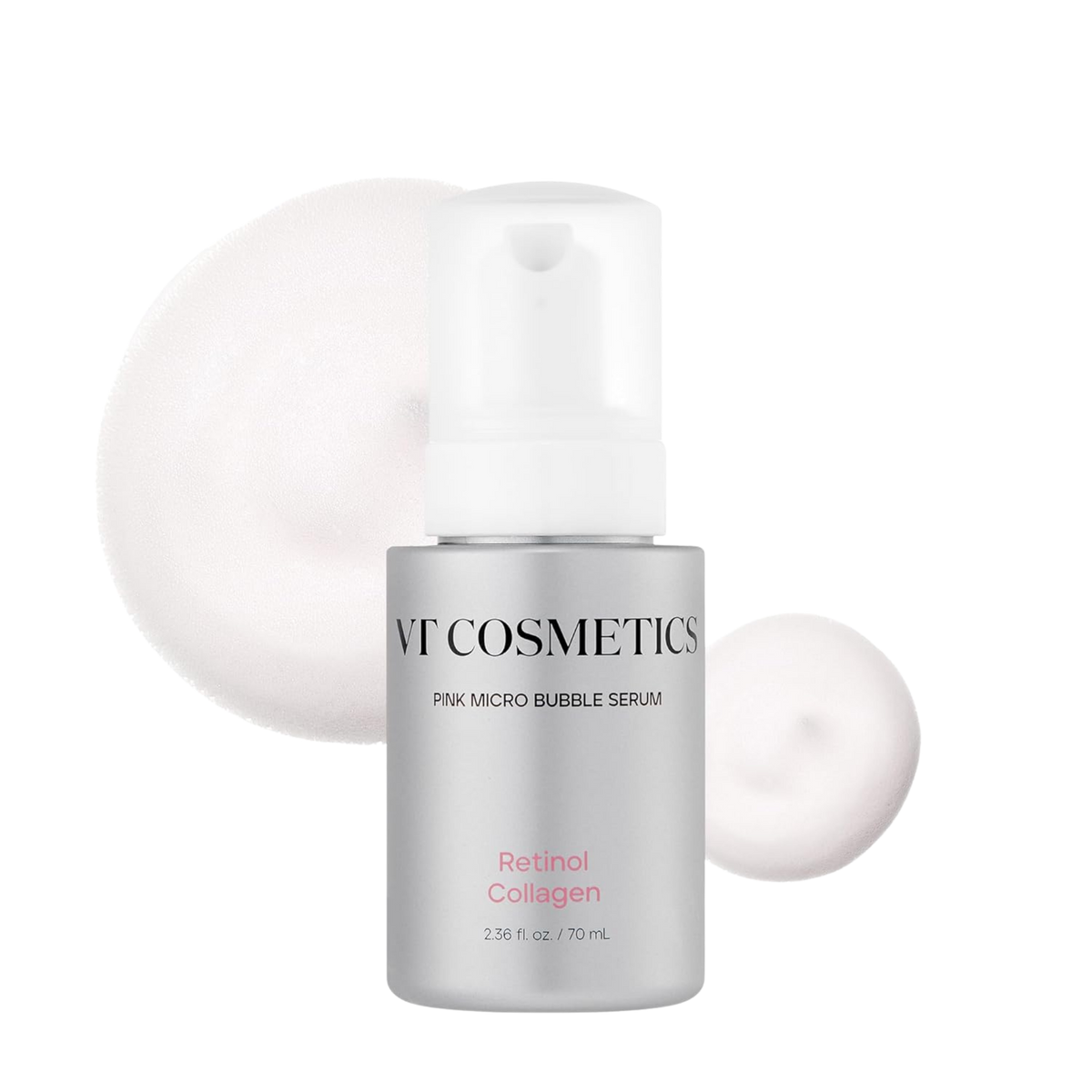 Veido serumas "Pink Micro Bubble Serum, Retinol Collagen", 70 ml