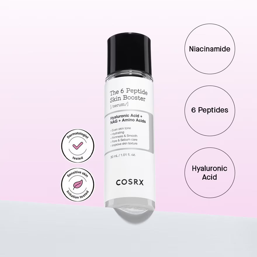 Veido serumas su peptidais "The 6 Peptide Skin Booster Serum"