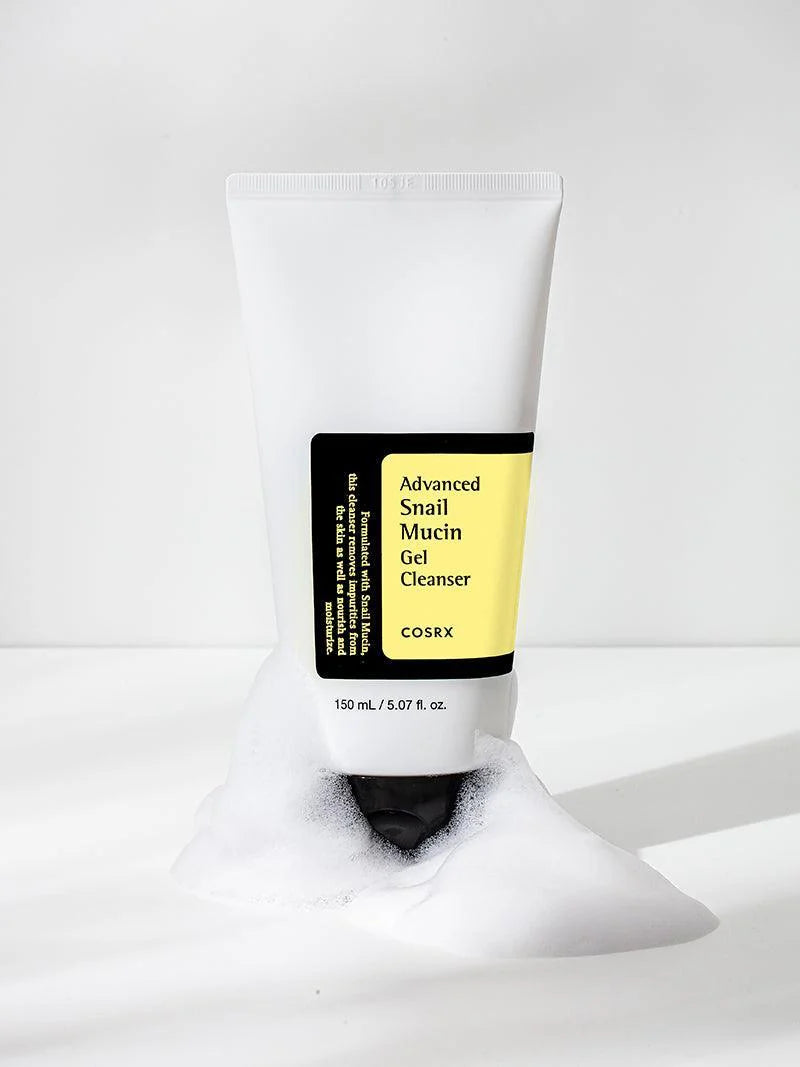 Gelinis veido prausiklis su sraigių mucinu "Advanced Snail Mucin Gel Cleanser"