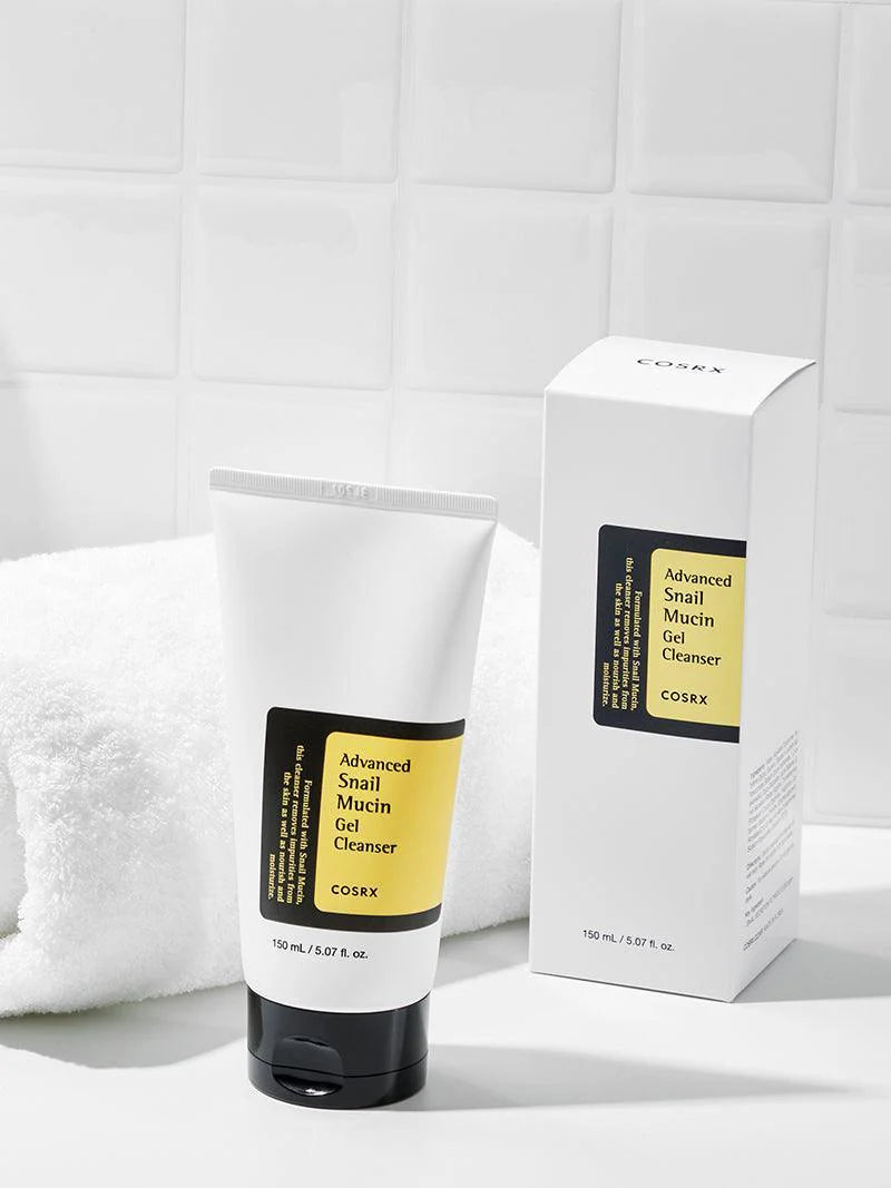 Gelinis veido prausiklis su sraigių mucinu "Advanced Snail Mucin Gel Cleanser"