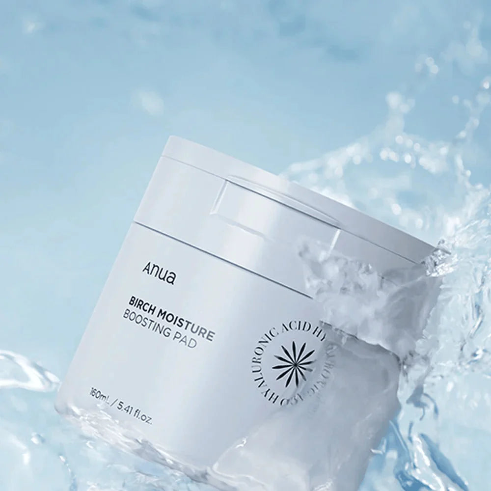 Drėkinamieji toniko padeliai su beržų sula "Birch Moisture Boosting Pad", 70 vnt.