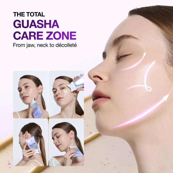 Stangrinamasis kremas su retinoliu, kolagenu ir Gua Sha masažuokliu "Collagen Retinol Refining Gua Sha Cream", 80 ml