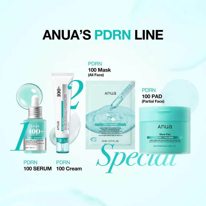 Drėkinamoji veido kaukė "PDRN Hyaluronic Acid Capsule 100 Serum Mask", 23 ml