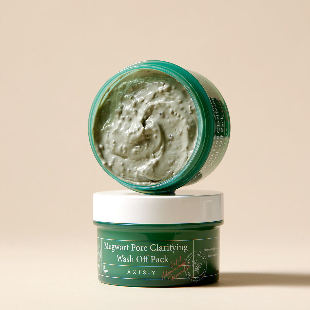 Valomoji veido kaukė "Mugwort Pore Clarifying Wash Off Pack", 100 ml