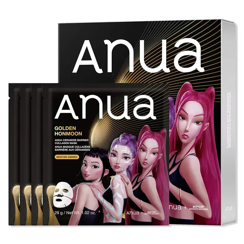 Hidrogelinė veido kaukė "K-Pop Demon Hunters Ceramide Barrier Collagen Mask"