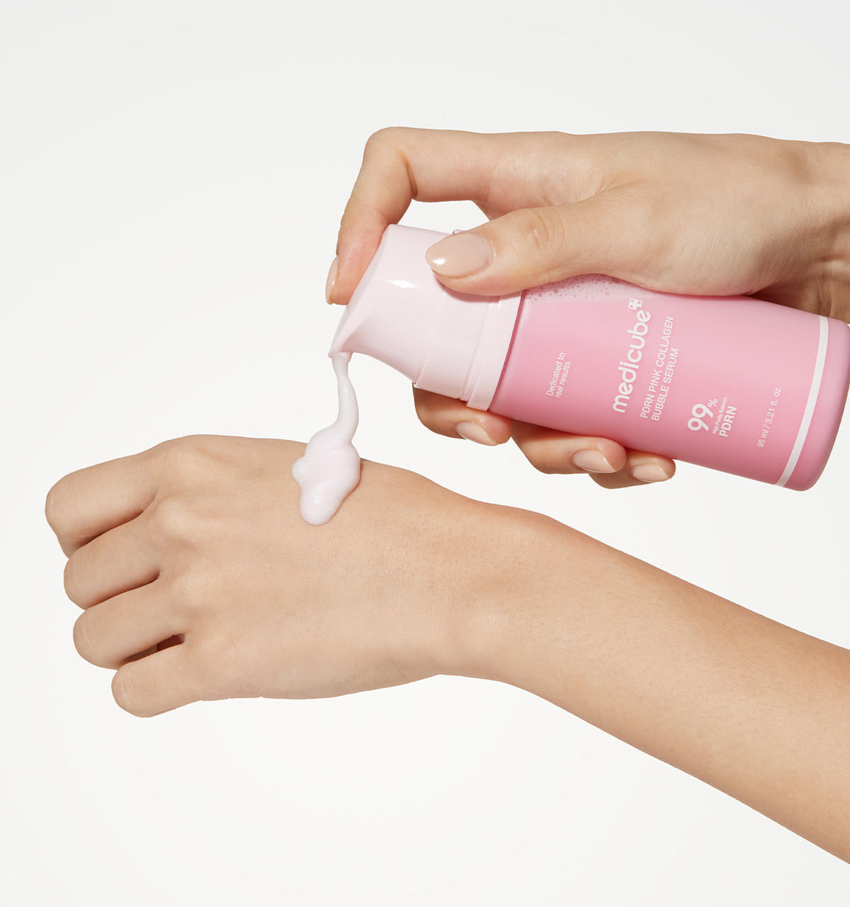 Veido serumas "PDRN Pink Collagen Bubble Serum" 95 ml