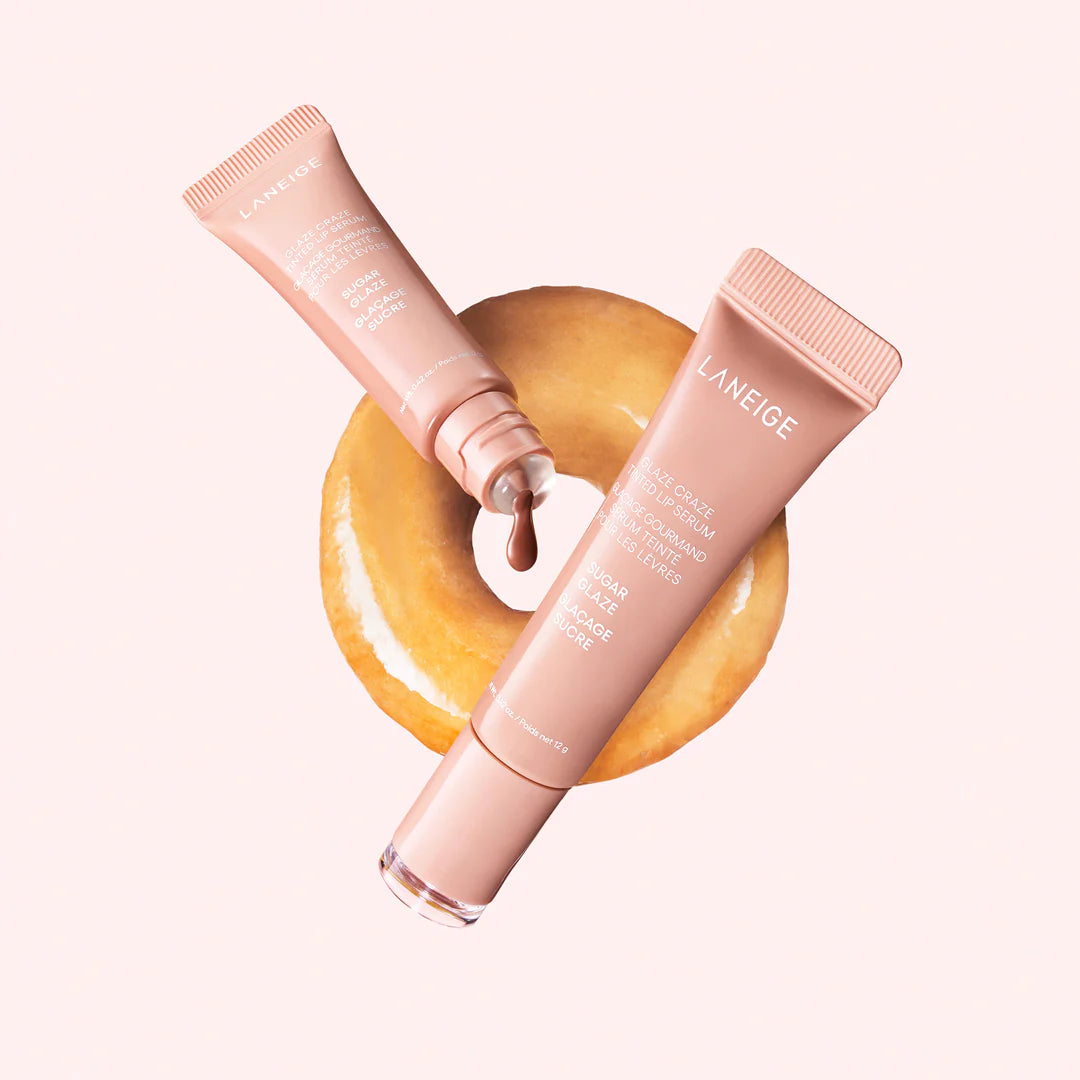 Lūpų balzamas - serumas su atspalviu "Glaze Craze Tinted Lip Serum (Sugar Glaze)", 12 g