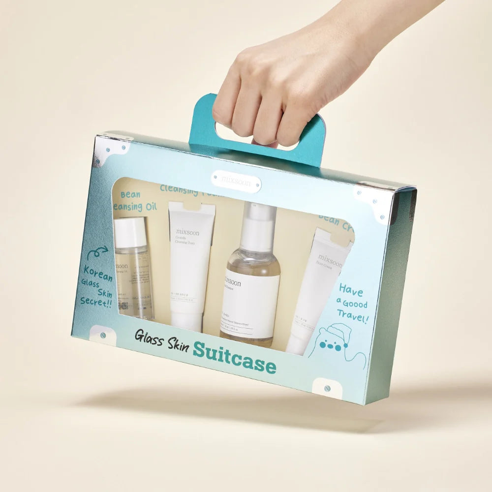 Odos priežiūros rinkinys "Glass Skin Suitcase"