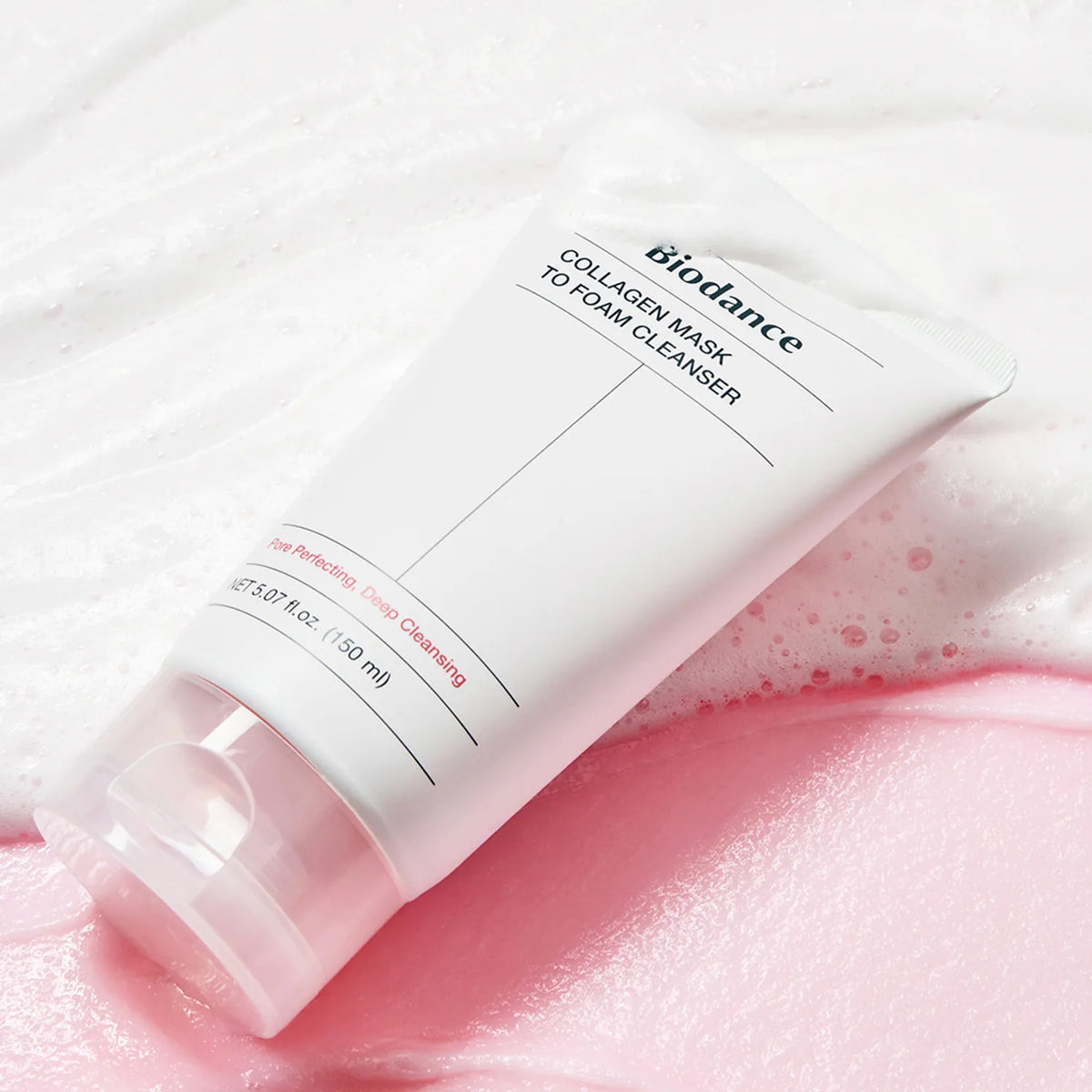 Veido prausiklis - kaukė su kolagenu "Collagen Mask To Foam Cleanser", 150 ml