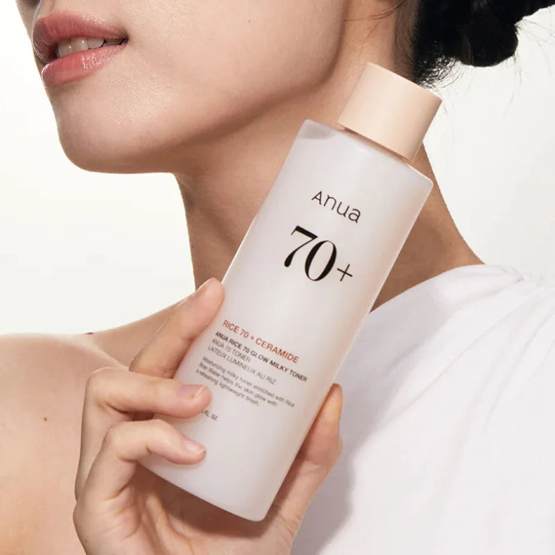 Drėkinamasis veido tonikas "Rice 70 Glow Milky Toner", 250 ml