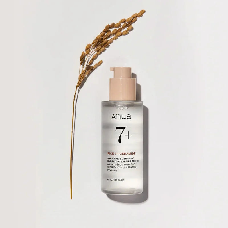 Drėkinantis ir odos barjerą stiprinantis serumas "Rice 7 Ceramide Hydrating Barrier Serum", 50 ml