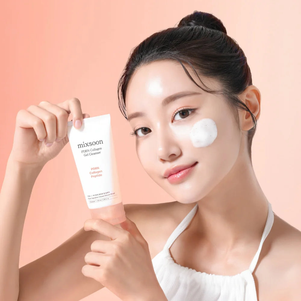 Gelinis veido prausiklis "PDRN Collagen Gel Cleanser", 100 ml