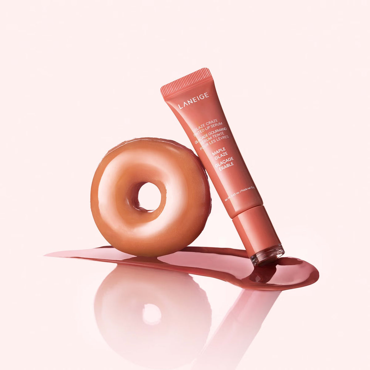 Lūpų balzamas - serumas su atspalviu "Glaze Craze Tinted Lip Serum (Maple Glaze)", 12 g