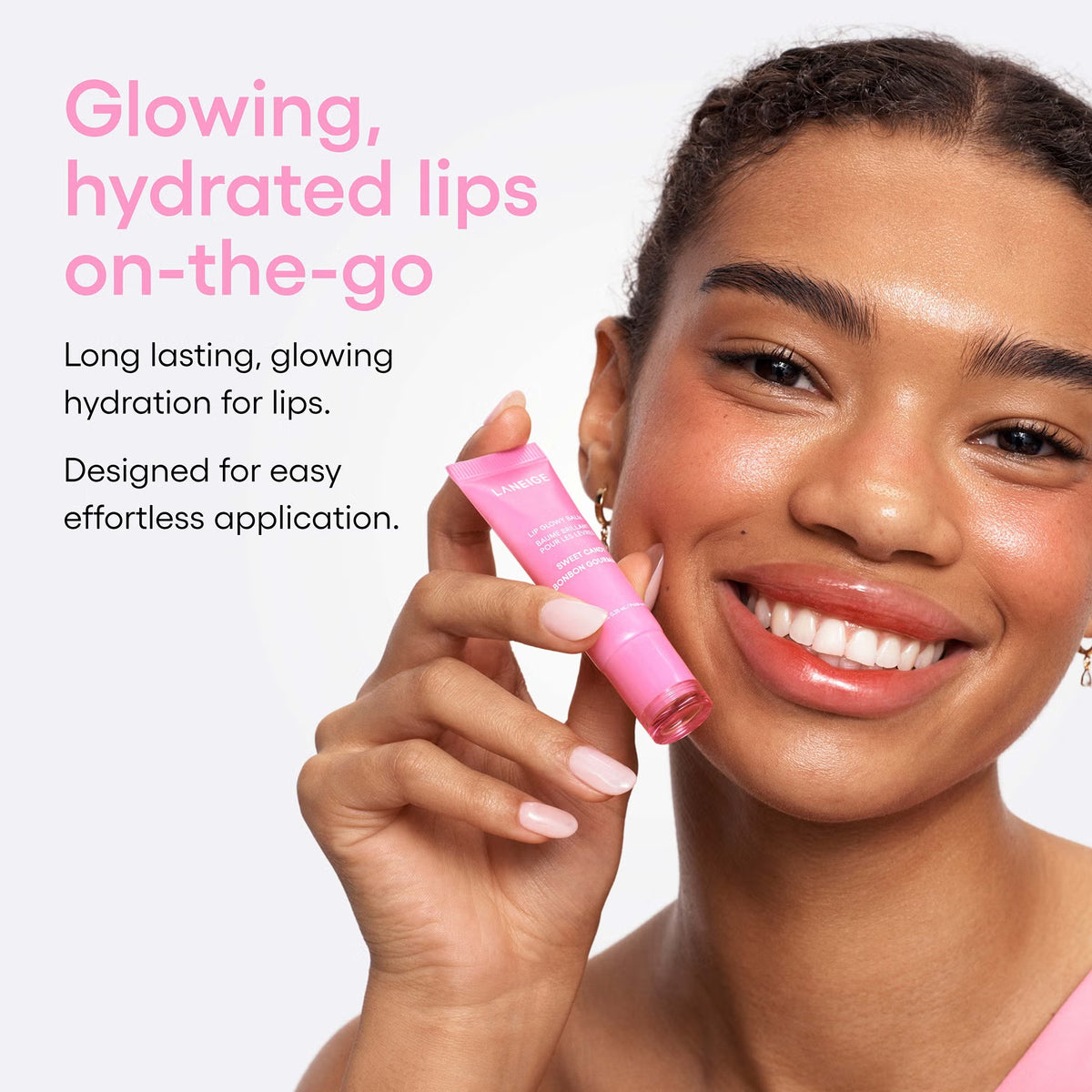Lūpų balzamas "Lip Glowy Balm (Sweet Candy)", 10 g