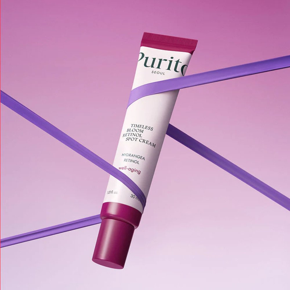 Kremas su 0,1 % retinolio "Timeless Bloom Retinol Spot Cream", 30 ml