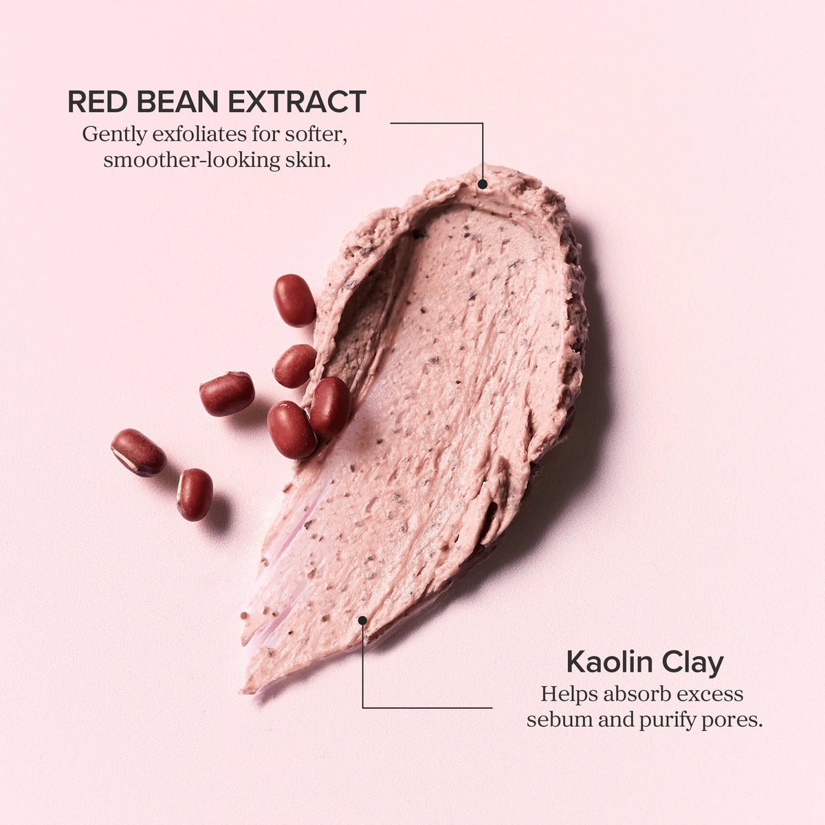 Veido kaukė "Red Bean Refreshing Pore Mask", 140 ml