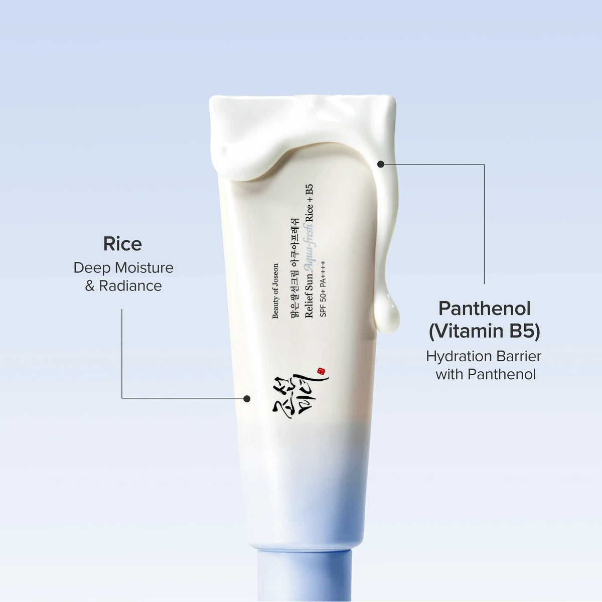 Apsauginis kremas nuo saulės "Relief Sun Aqua-Fresh Rice + B5 SPF50+ PA++++", 50 ml