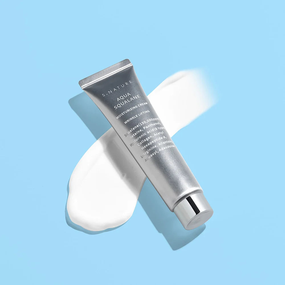 Drėkinamasis veido kremas "Aqua Squalane Moisturizing Cream", 60 ml